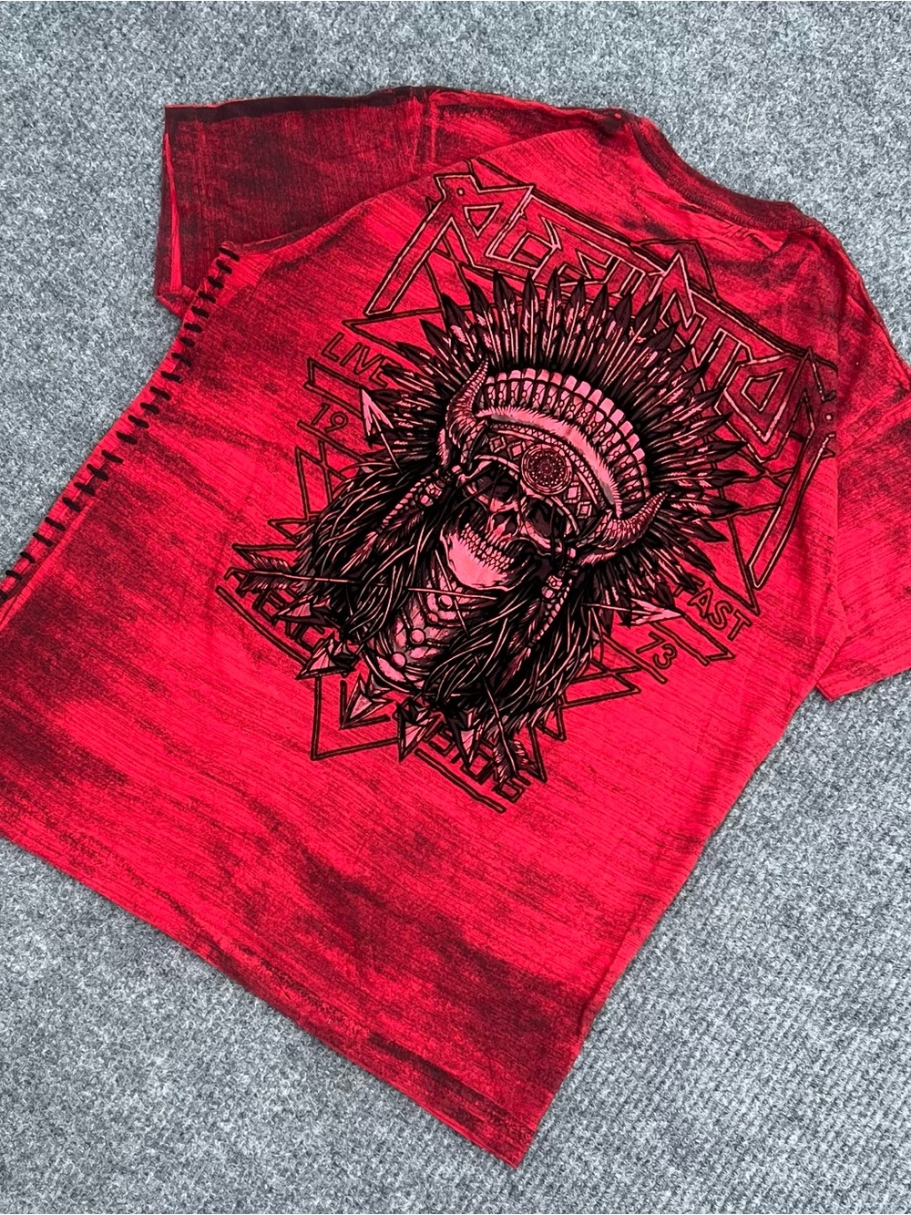 Y2K Affliction Tee - Picture 4 of 5